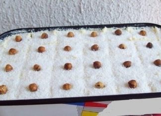 RAFAELO KOCKE – DIVAN KREMAST KOLAC SA KOKOSOM
