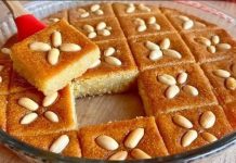 Turski kolač Šambali! Recept bez jaja i brašna! Brz, jeftin, preukusan!