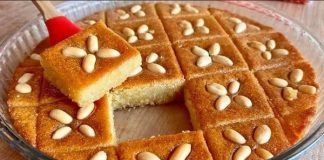 Turski kolač Šambali! Recept bez jaja i brašna! Brz, jeftin, preukusan!