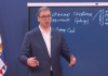 Nije šala: Vučić stao pred tablu pa u pet tačaka iznio “pakleni plan” kojim BiH želi “uništiti Srbiju”