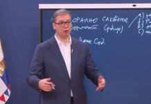 Nije šala: Vučić stao pred tablu pa u pet tačaka iznio “pakleni plan” kojim BiH želi “uništiti Srbiju”