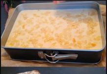 Ukusna torta punjena kremom od limuna. Topi se u ustima. Savršeno za goste!
