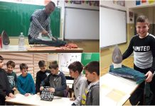 Učitelj đake uči kako da peglaju, ispeku palačinke i budu dobri ljudi