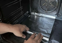 Zapuštena pećnica je prošlost: 0čistite je bez ribanja. TRIK sa limenom folijom će to učiniti za vas!