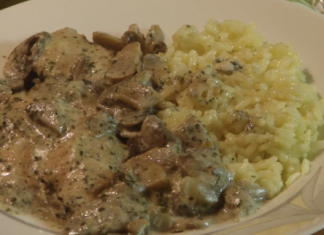 Neodoljiva piletina s gljivama u kremastom umaku – Brzi recept za ukusno jelo