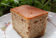 Bez šećera, ali neverovatno ukusan – Kolač sa jabukama!
