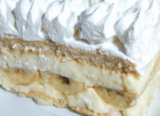 Torta sa bananama i piškotama – Savršen letnji desert za svaku priliku
