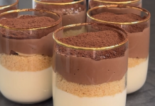 Lagan i ukusan desert u čaši: Kombinacija kremastog fila, tamne čokolade i banana