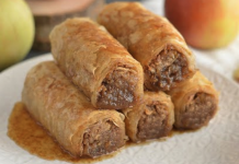 Sočna pita od jabuka u stilu baklave