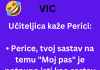 VIC DANA: Učiteljica kaže Perici