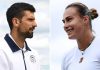 Novak Đoković kažnjen zbog incidenta sa Arynom Sabalenkom: „Pokušao sam da razvedrim atmosferu, ali sam pogriješio“