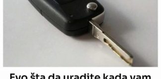 Evo šta da uradite kada vam ključevi ostanu zaključni u kolima: Način je krajnje jednostavan