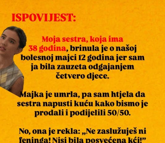 Moja sestra je brinula o našoj bolesnoj majci – nakon njenog gubitka usledio je pravi šok