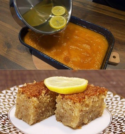 Sve se samo umuti i ispeče: Kolač sa orasima preliven sočnim sirupom