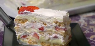 BRZA TORTA SA JAGODAMA I PLAZMA KEKSOM…Bez kuhanja i pečenja…