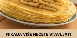 Nikada više nećete stavljati Običnu Vodu ili Mlijeko u palačinke: 1 sastojak daje mekoću, ovo niko ne zna