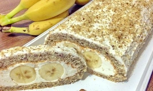 BRZI ROLAT SA BANANAMA KOJI PODSEĆA NA SLADOLED