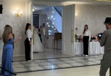 Mlada želela romantični ples a mladoženja izabrao Ligu šampiona! (VIDEO)