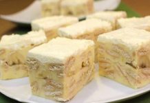 15 MINUTNI KOLAČ SA BANANAMA I PLAZMA KEKSOM