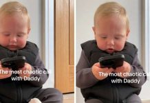 Mama snimila “razgovor” sina s tatom preko telefona. Snimka mami osmijeh na lice Mama snimila “razgovor” sina s tatom preko telefona. Snimka mami osmijeh na lice - featured image