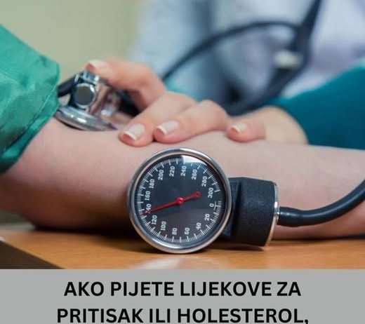 AKO PIJETE LIJEKOVE ZA PRITISAK ILI HOLESTEROL, PODHITNO IZBACITE OVU HRANU ŠTO PRIJE: Njihova kombinacija može biti kobna