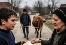 Prodala je kravu da komšijin sin ode na studije, a selo ju je zvalo ludom: Deset godina kasnije, pred njenu straćaru sleteo je privatni helikopter.