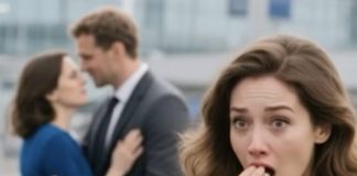 Otišla sam na aerodrom da ispratim prijateljicu i skamenila se kada sam ugledala svog muža kako drži drugu ženu — šapat o „potpisivanju papira“ naterao me je da u tišini postavim zamku zauzvrat.