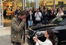 Samohrana majka milionerka zaprosila je beskućnika u centru grada — ali njegov uslov je ostavio sve u šoku