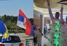 Srbin iz Prijedora oženio se s Bosankom iz Tuzle, svadba sa dvije zastave šokirala region! (FOTO)