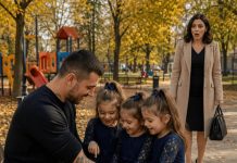 “Trojke su prišle samohranom ocu i rekle mu: ‘Dobar dan, gospodine, naša mama ima tetovažu potpuno istu kao vašu.’ On se ukočio… jer je taj slomljeni kompas bio tajna jedne noći za koju je vjerovao da ju je zauvijek zakopao.”