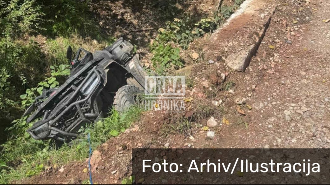 Mladić (18) teško povrijeđen nakon što se prevrnuo s quadom - featured image Mladić (18) teško povrijeđen nakon što se prevrnuo s quadom - featured image